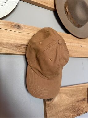 GIGI PIP Men's Classic Tan-Brown Cotton Baseball Cap